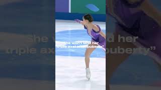 Kamila Valieva 3A #figureskating #axel #фигурноекатание #камилавалиева