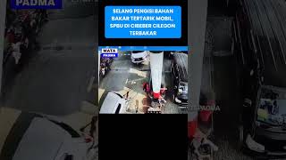 Selang Pengisi Bahan Bakar Tertarik Mobil, SPBU di Cibeber Cilegon Terbakar