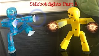 Stikbot fights part 1: fire vs electricity