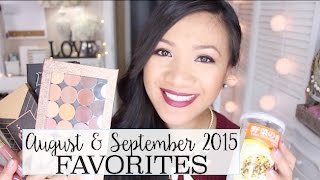 August and September Favorites 2015 |aboutsomethingPretty