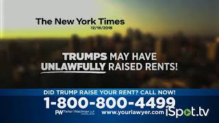 PARKER WAICHMAN TV SPOT TRUMP TENANTS ISPOT.TV