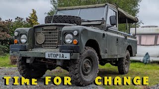 Land Rover Series III 4 year of ownership and a new plan!