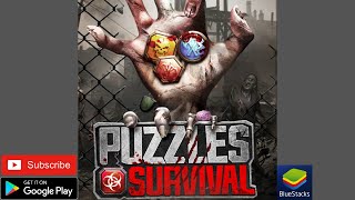 Puzzles and Survival Gameplay - First mission On #Bluestacks #Android