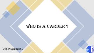 who is a carder | CE 2.0