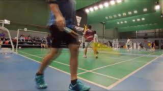 Watch This! Slava/Monching vs Ray/Dwight #badmintonisfun #badmintonplays #fortunasportsacademy