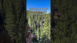 Ziplining Top of the Rockies in Leadville was incredible! #travel #zipline #colorado