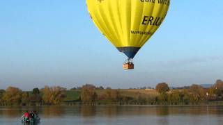 Heissluftballon über dem Seeburger See