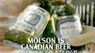 1987 COMMERCIAL FOR MOLSON GOLD & LIGHT CANADIAN BEER