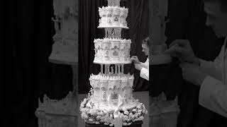 Anniversary to Queen Elizabeth and Prince Philip #RoyalWedding #historicmoments #shortvideo #cake