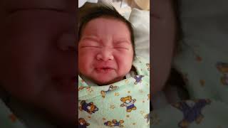 My One Day Old Baby Boy Lucius 😘🥰  Ngitippp langsung Mewekkkk...😇