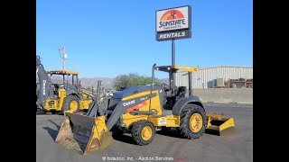 2015 John Deere 210L EP 4WD Skip Loader - bidadoo