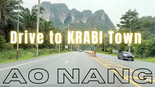 Complete Drive to Krabi Town including Thai Radio - Ao Nang Krabi Thailand