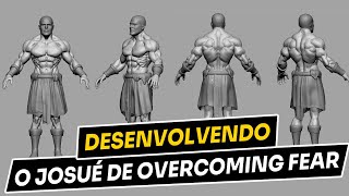 Desenvolvendo Josué de Overcoming Fear [ZBrush] #zbrush #indiegame