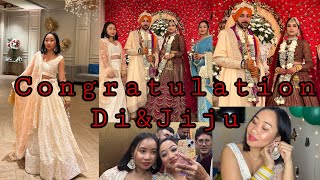 Our first Punjabi Wedding👰‍♀️| Hindi vlog| Delhi |@Papiyadebbarma26 #weeding#delhi##punjabi#