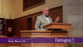 Chapel Talk | Sam Moss III ('63)