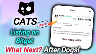 After Dogs! Cats is Coming 😱 | Pre Market on Bitget