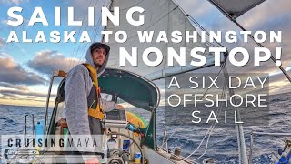 Sailing Alaska to Washington Offshore 6 Days Non-Stop (Episode 58)