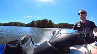 Falls Lake run using my new Insta360 OneX 2, Part 2/4 on September 23rd 2021.