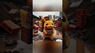 Pikachu cố gắng để có bánh ngon #news #funny #animalphotos #cute #animalpictures #hoạthình #pikachu