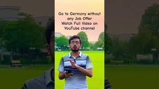 Germany Visa Without Job offer Free Visa #youtubeshorts #germany #shortsfeed #shorts