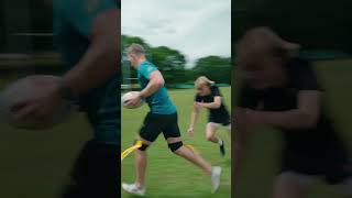 Fun Rugby Tackle Drills for Kids - the side tackle