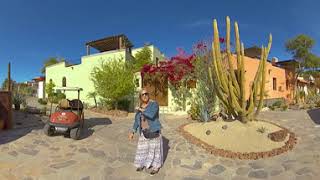 360º Video from a Genuine Custom Mexican Style 4-Bedroom Garden Villa in Loreto, Mexico!