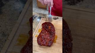 Smoked BBQ Pork Steaks!