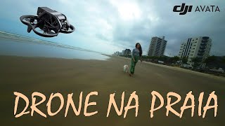 FILMANDO PRAIA DE SÃO PAULO QUASE VAZIA