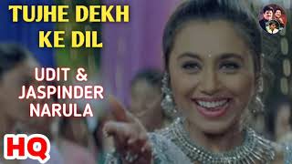 Tujhe Dekh Ke Dil : Badal (2000) Bobby Deol, Rani Mukherjee, Udit Narayan & Jaspinder Narula.