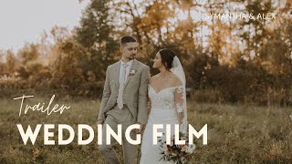 Symantha & Alex || Wedding Teaser Film at Deer Run Winery