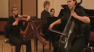 Dvorak Piano Trio #4 E minor Beginning - MIT Chamber Music