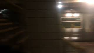 NYC Subway: R68A NIS Train Layed Up On The Abandoned Track At Hoyt - Schermerhorn Streets!!!!!