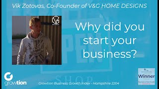 V&G HOME DESIGNS - Why did you start your business?