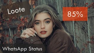 85% - New English Song WhatsApp Status Full Screen Lyric Video