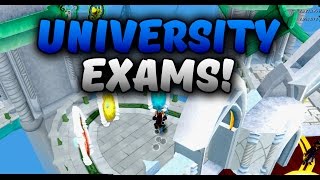 UNIVERSITY EXAMS - I Won't be on for a Week!