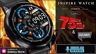 Coupon Giveaway + 75% Discount! Samsung Galaxy Watch 3 Watch Face by Limitless X