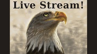 Painting an Eagle in a Live Stream!