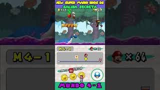 New Super Mario Bros DS 4-1 Salida Secreta