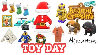 All new TOY DAY items | Animal Crossing New Horizons