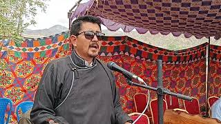 Tashi Gyaltson CEC LAHDC Leh || Nawang Dorjai Stobdan  Martyrs day