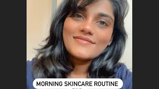 Morning skincare routine for oily-acne prone skin ! #shorts #youtubeshorts #skincareroutine