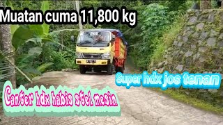 Dump Truck  super hdx habis stel mesin ringan//tes bawa ringan