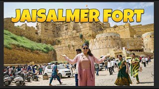 Jaisalmer city tour || Jaisalmer living fort full tour details || Itinerary ￼