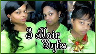 Vlogmas Day 5 3 Easy Christmas Hair Styles 2020