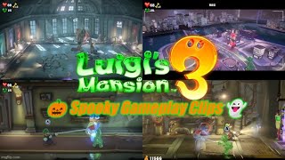 Super Luigi October - Luigi's Mansion 3 - 🎃 Spooky Gameplay Clips 👻