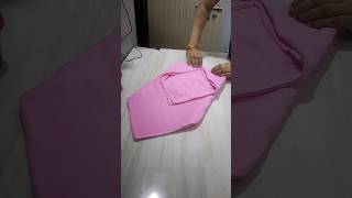 Towel method of folding design like hotel😱👌