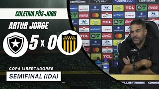 COLETIVA PÓS-JOGO | BOTAFOGO 5 X 0 PEÑAROL | CONMEBOL LIBERTADORES