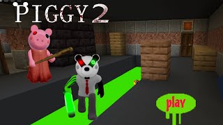 piggy horror game chapter 2 gameplay in Minecraft  car escape