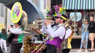 Beads and Brass Band at Universal Orlando Mardi Gras