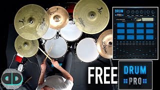 DRUM PRO - 20 Kits - EDM/POP/HIPHOP/TRAP - AU/VST Drum Plugin Demo FREE DOWNLOAD (DonutDrums)